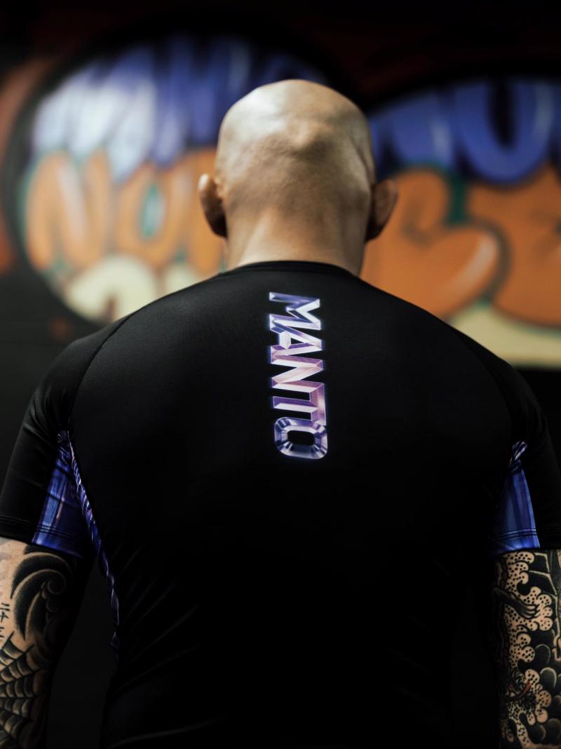 MANTO mirage RASHGUARD -black